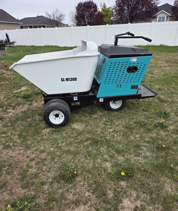 SDLOOL Portable Mini Concrete buggy &  SDLOOL Portable Mini Concrete Mixer.