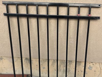 Metal fencing