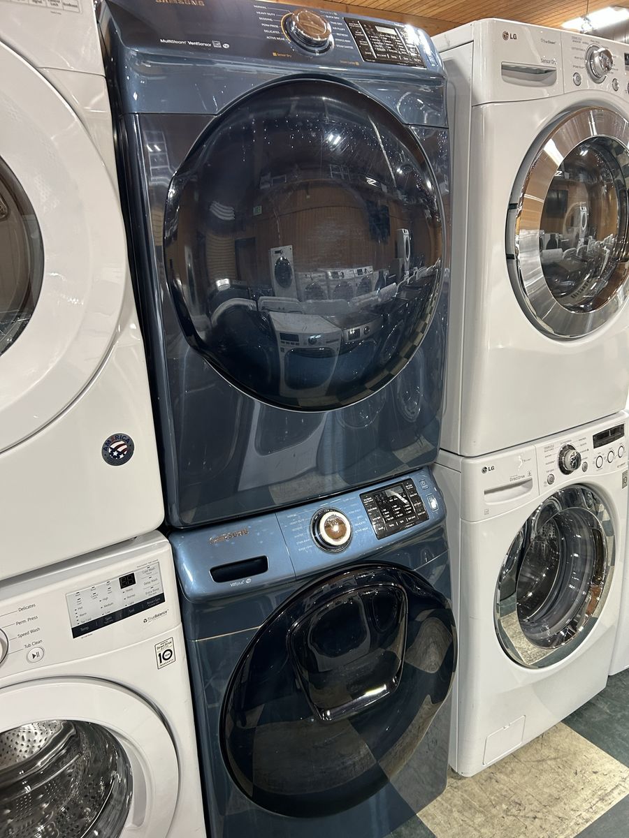 Washer and dryer sets “even cats need clean clothes “ 2-year warranty