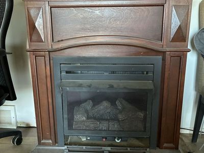 Ventless fireplace