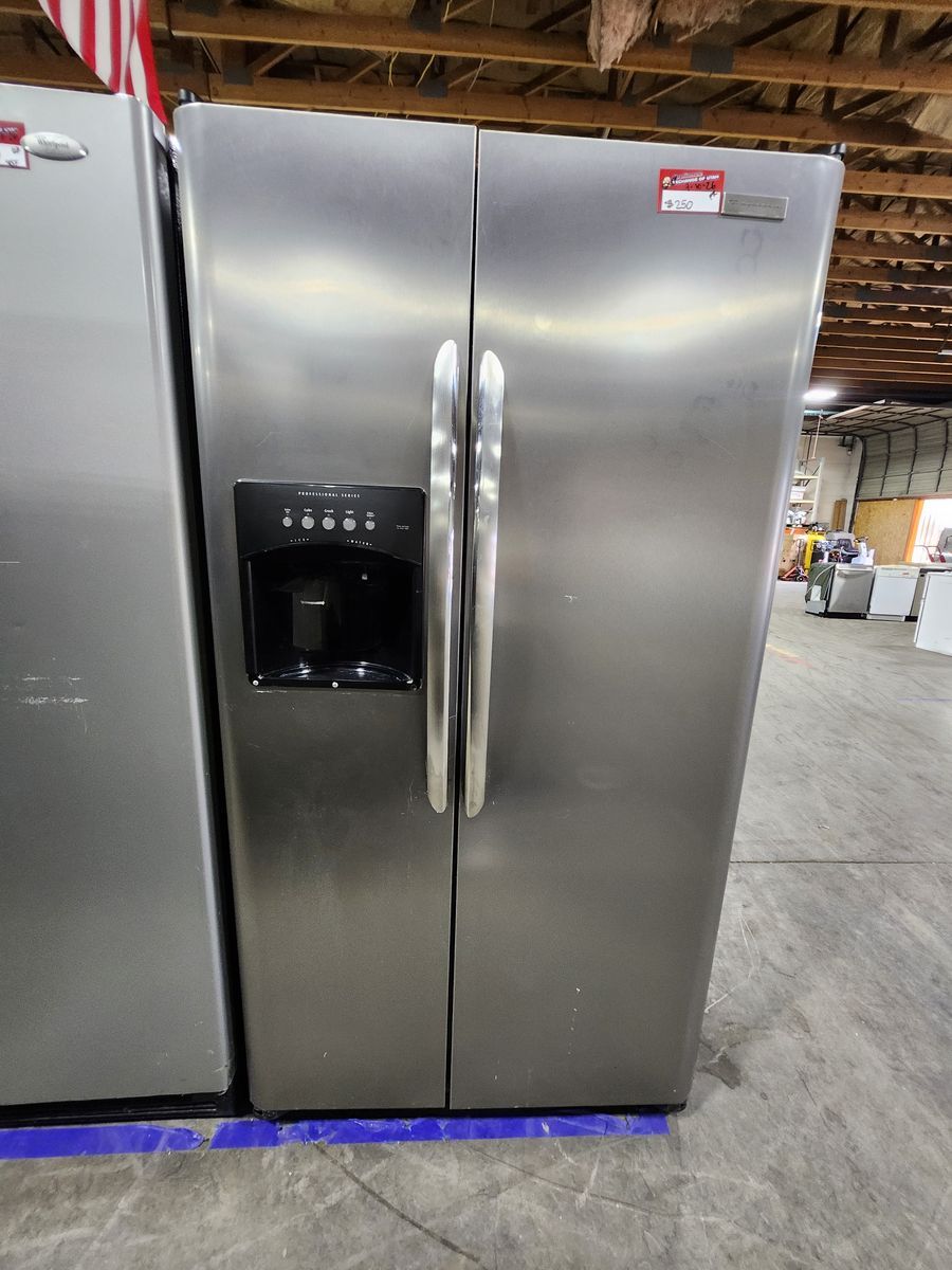 Frigidaire Professional Series Stainless Steel Side-by-Side Refrigerator