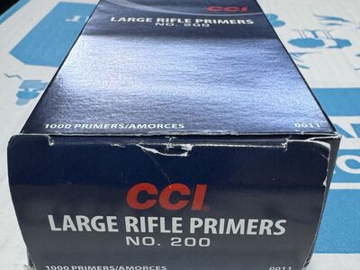 CCI LARGE RIFLE PRIMERS NO. 200