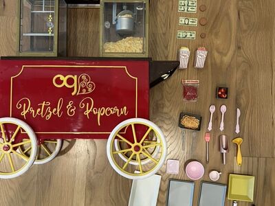 Our Generation Doll Popcorn Cart