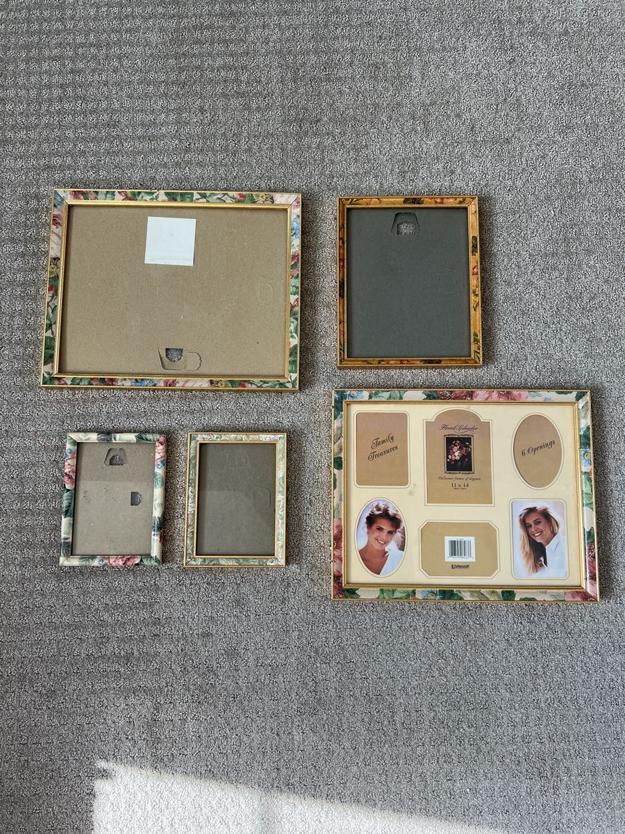 Vintage Floral Frames