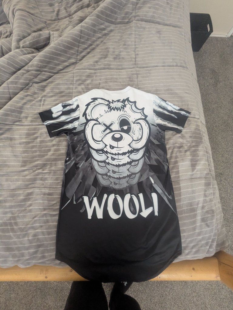 Wooli x Subtronics Scummy Mammoth EDM Rave Jersey Size Medium