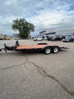 7X18 Ft Car and Truck Hauler with Winch