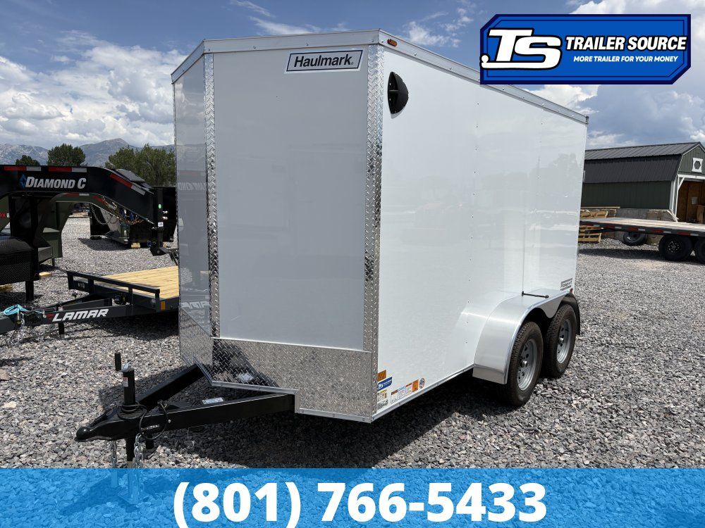 6x12 Haulmark Passport Enclosed Cargo Trailer - 6'6" Interior - 7K GVWR - .080 PolyCor