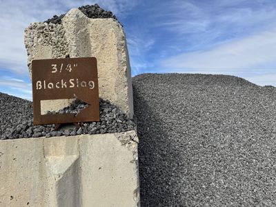 3/4" And 3" Inch slag