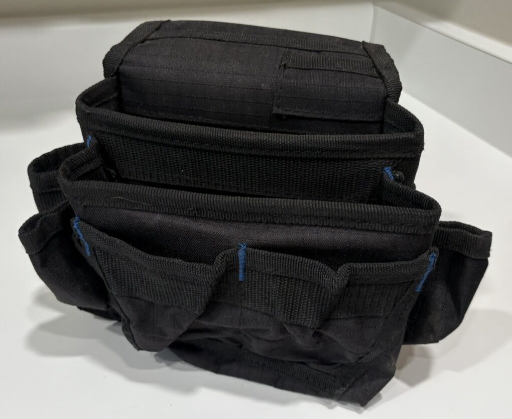 Black Maintenance Tool Belt Pouch