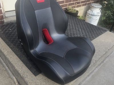 Toro Lawn Mower Seat - Black, Replacement Part, Minor Wear