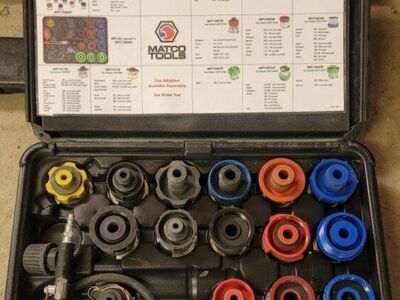matco cooling system adapter set