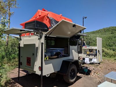 Overland Off Grid Camper Trailer