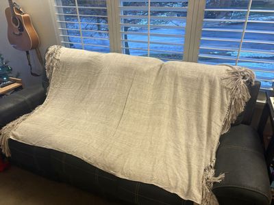 Couture Dreams Decorative Throw Blanket Sofa Couch Throw Fringe