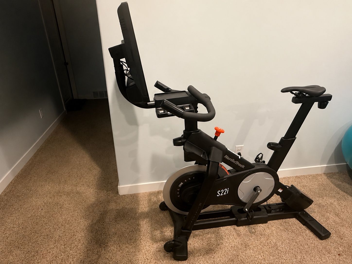 NordicTrack S22i Studio Cycle Exercise Bike - Interactive HD Touchscreen, iFit Ready