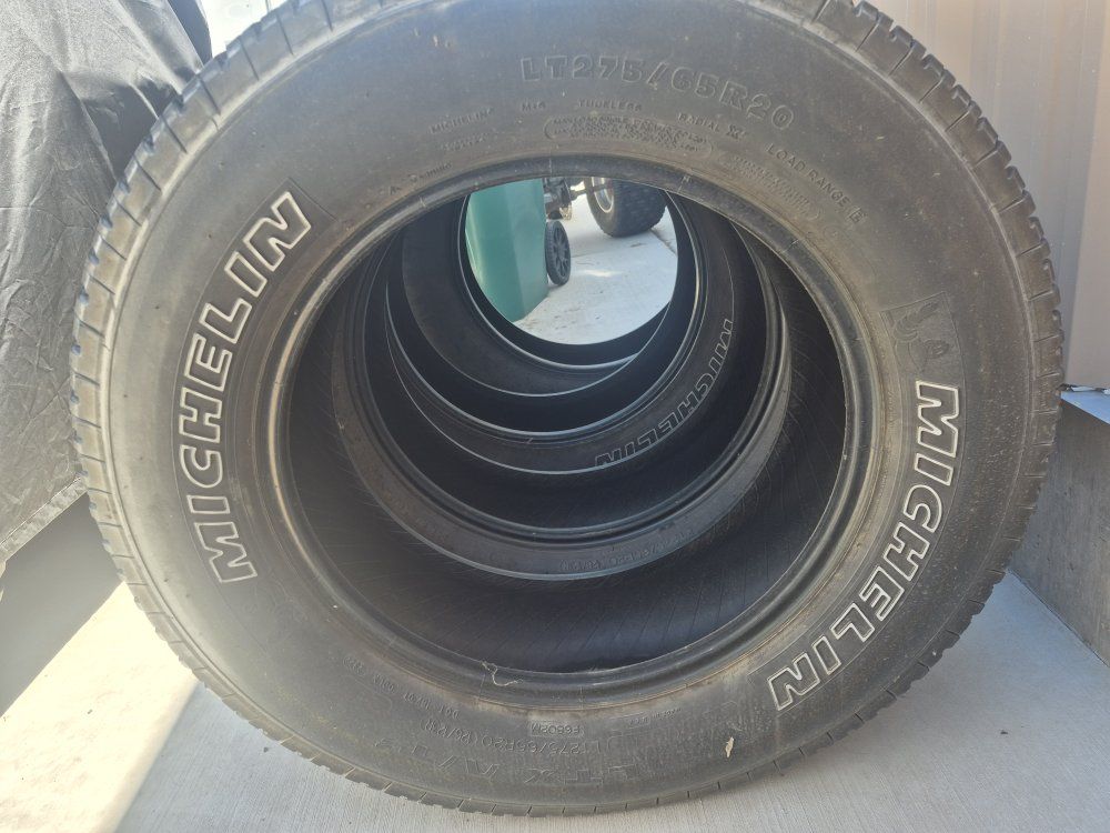Michelin LT275/65R20 Defender LTX M/S All-Season Truck/SUV Tires (Set of 4)