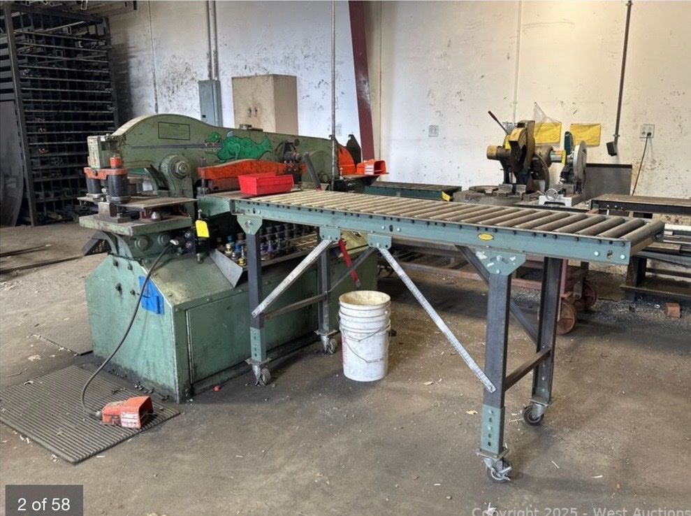 90 Ton Piranha Ironworker