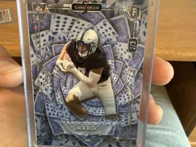 Jack bech football card
