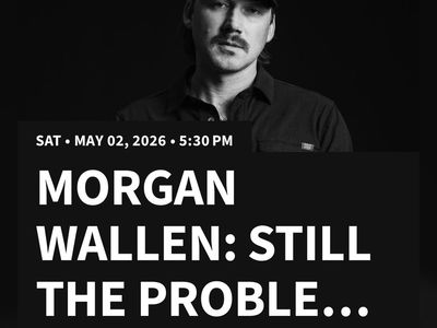 2 tix to Morgan Wallen- This SATURDAY