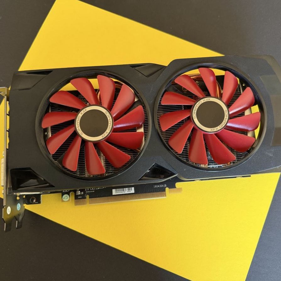 XFX Radeon RX 570 4GB OC+ GDDR5 PCI-E 3.0 x16 Video Graphics Card RX-570P42