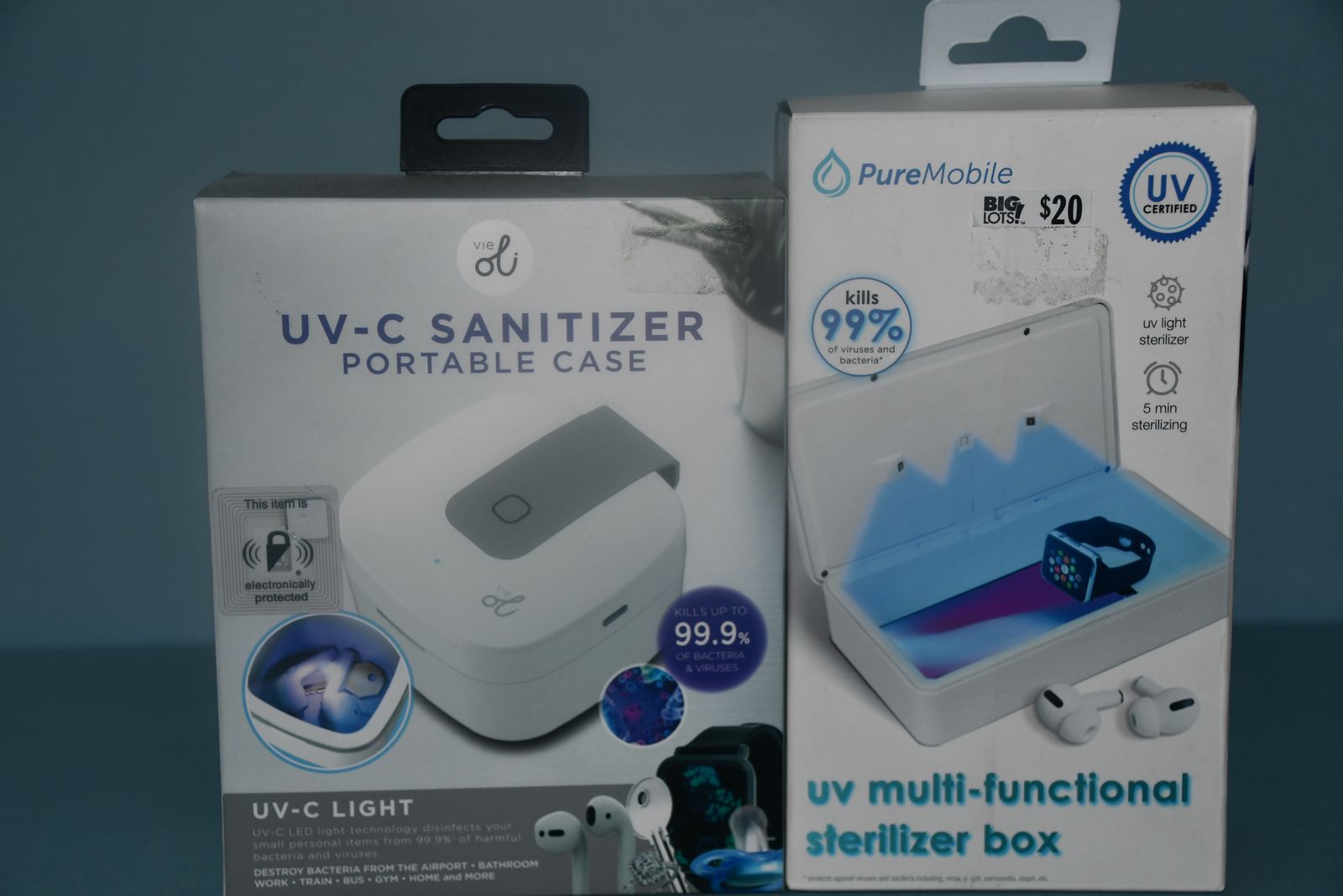 2 NEW, SEALED UV SANITIZERS ~CHARGING CABLES ~ BOTH FOR $5