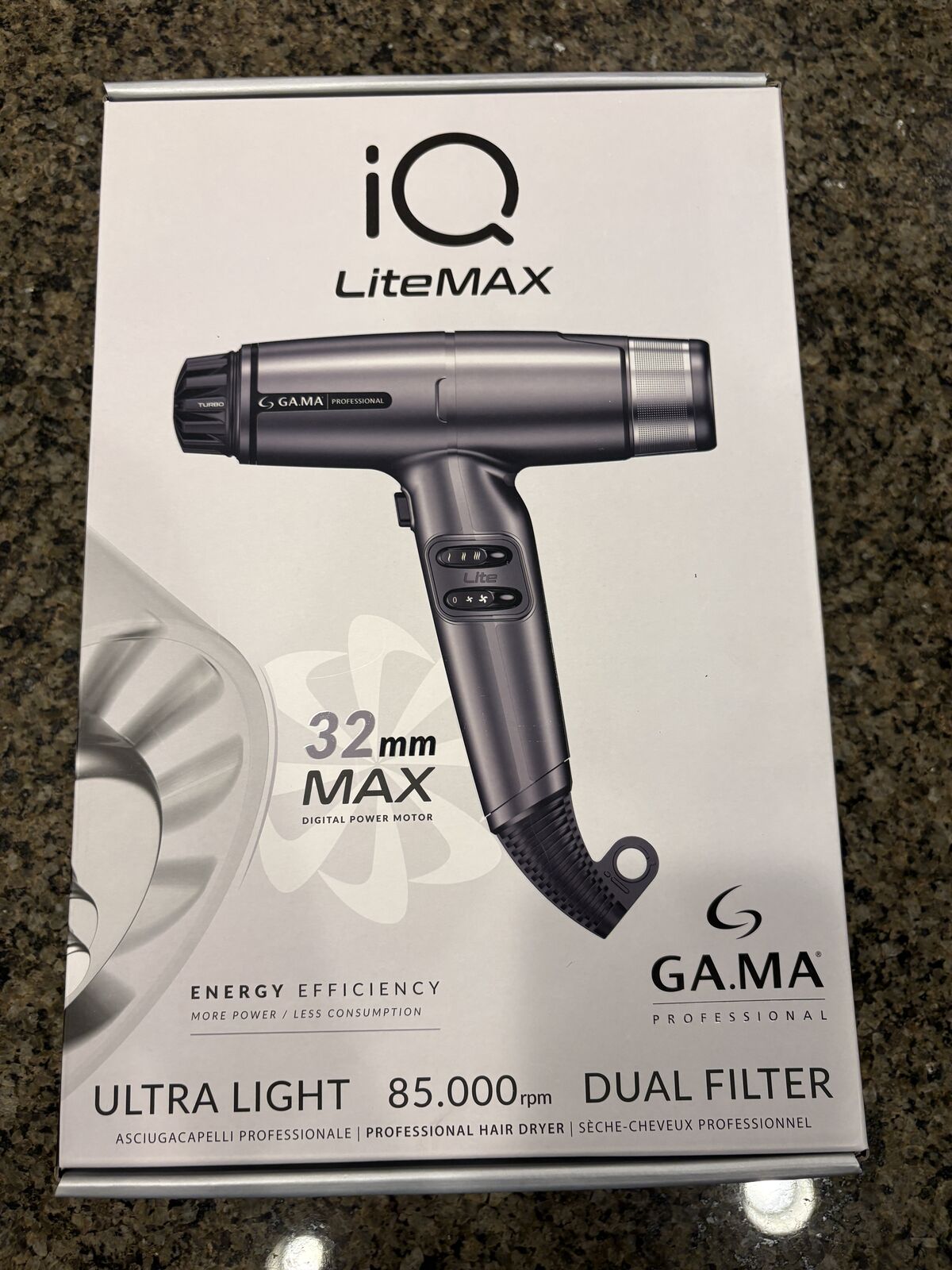 IQ LiteMax GA.MA Professional Hair Dryer