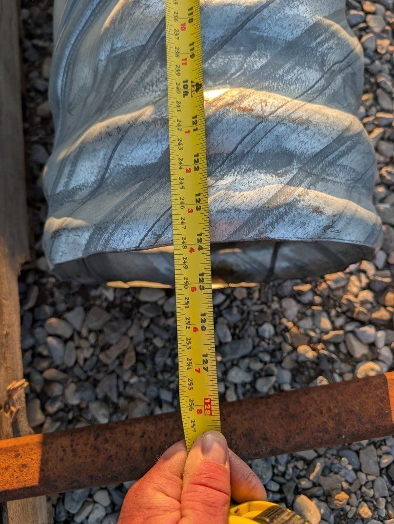 12" galvanized corrugated pipe