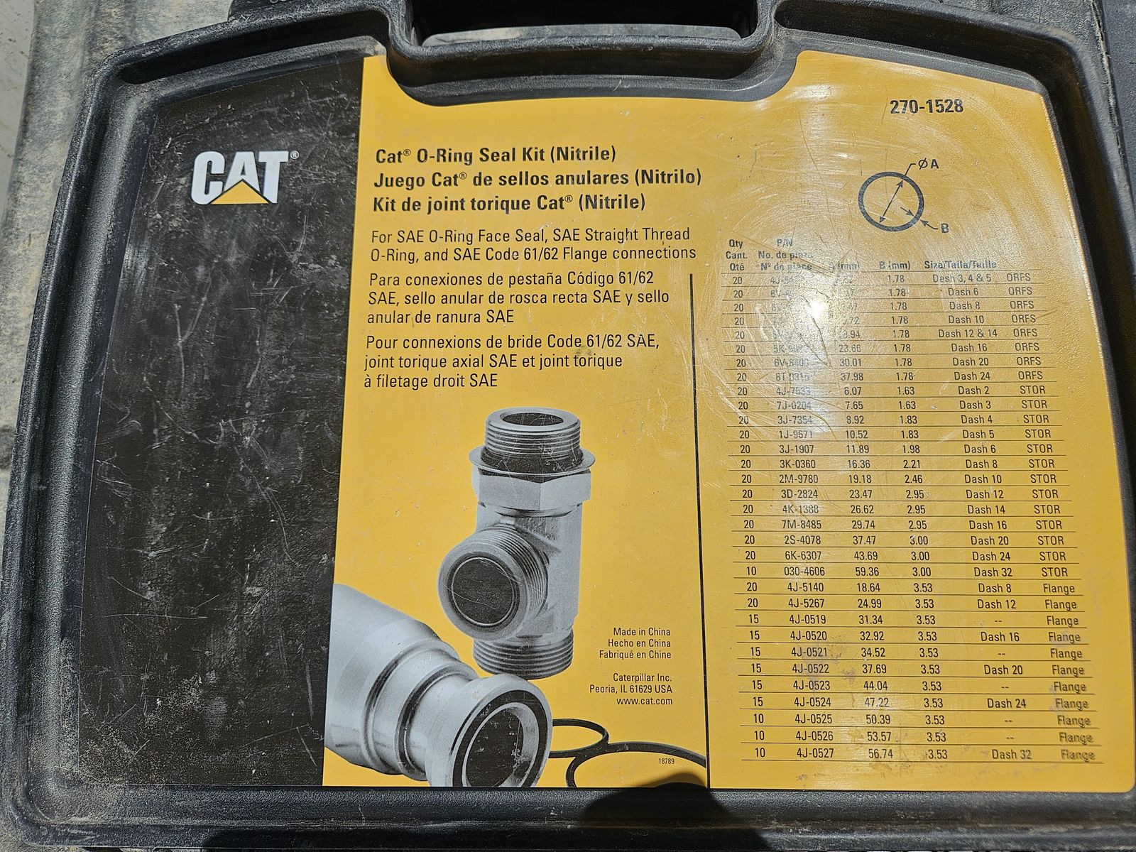CAT O-RING SEAL KIT