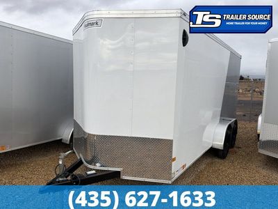 7x16 Haulmark Transport Enclosed Cargo Trailer - 7'0" Interior - 7K GVWR 2 Tone Color