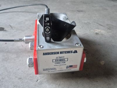 Andersen Hitches Ultimate 5th Wheel Connection Kingpin Coupler Block & Cable