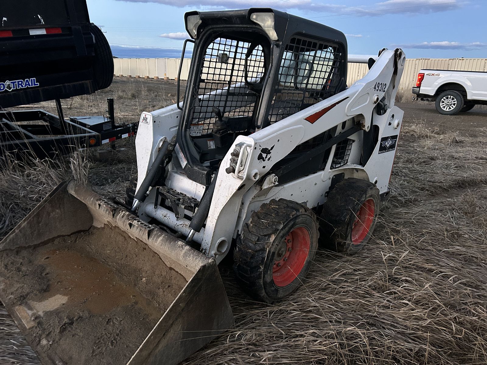 2018 Bobcat S570 Skid Steer Wheel