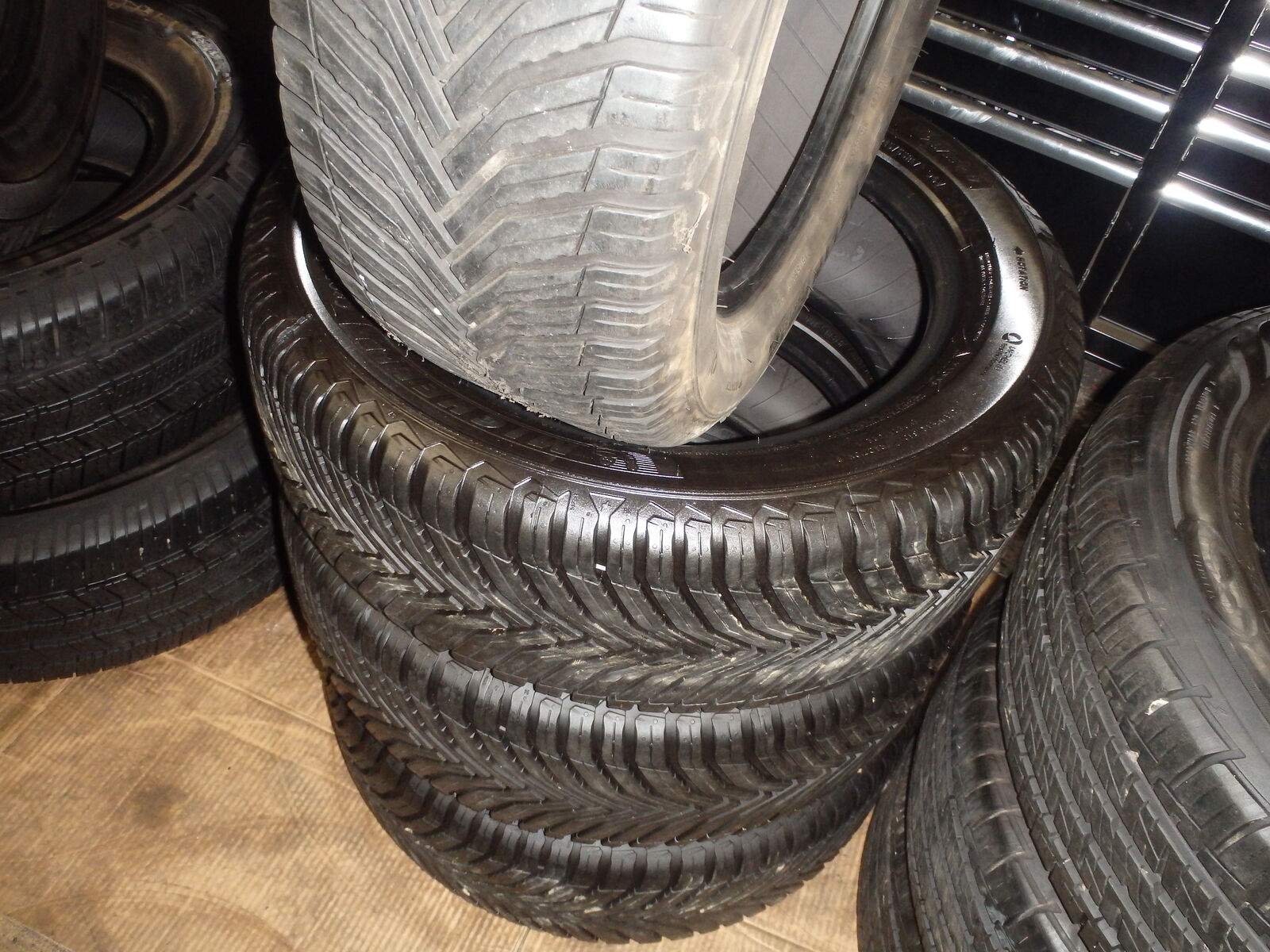 215/55R17 MICHELINE CROSSCLIMATE 2 SET OF USED TIRES