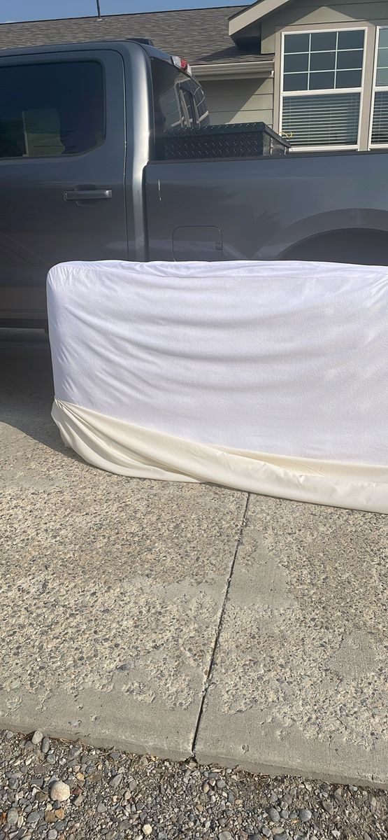 Free— Twin box, mattress, frame