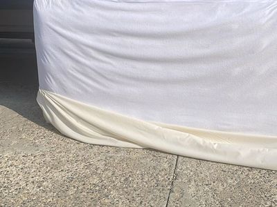 Free— Twin box, mattress, frame