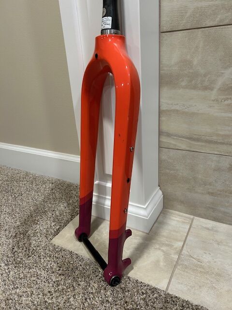 Lithic carbon fat bike fork