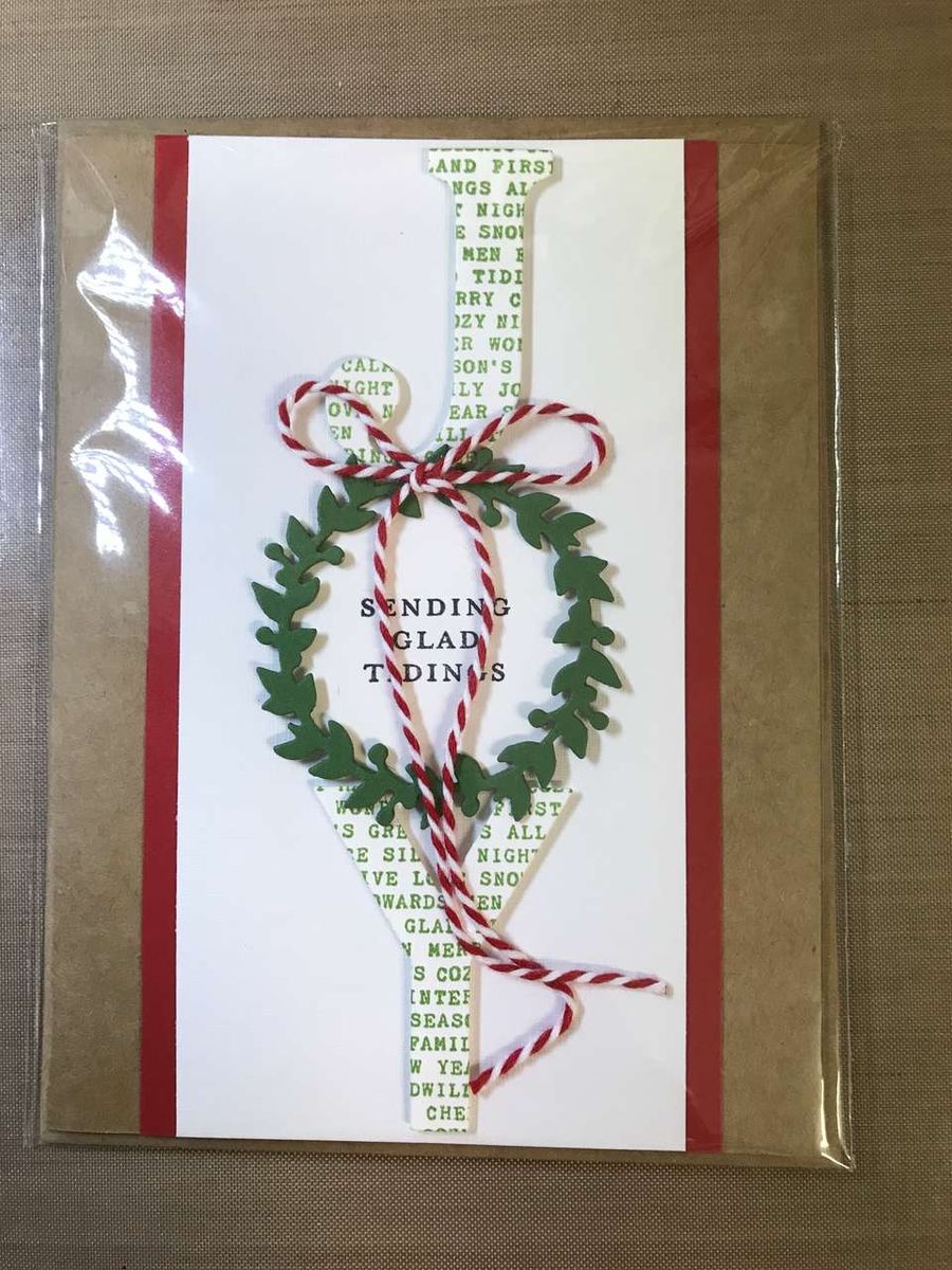 Christmas Greeting Cards w/envelopes, Handmade with all new materials