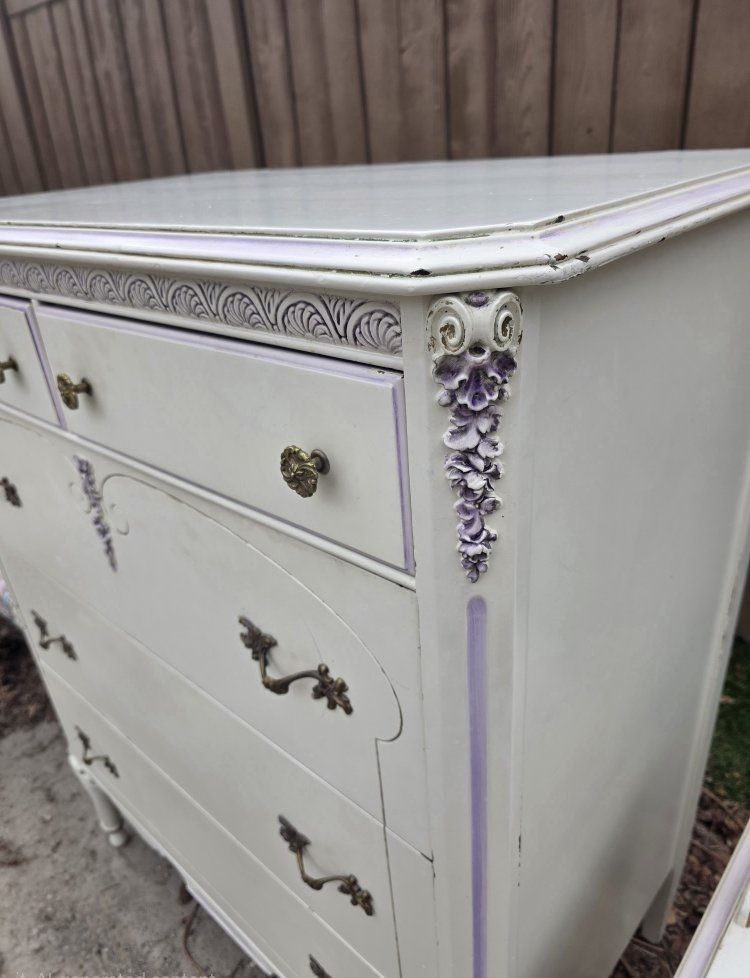 ​Rare Antique White of Mebane French Provincia