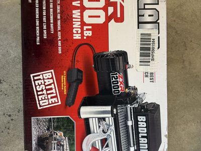 Badland 12,000lb Truck Winch