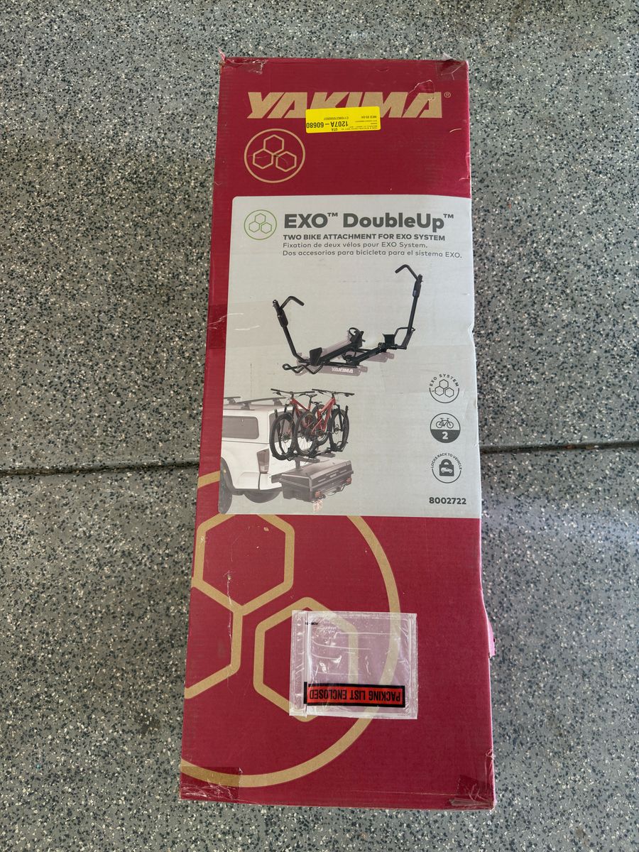 Yakima EXO DoubleUp 2-bike rack for EXO System