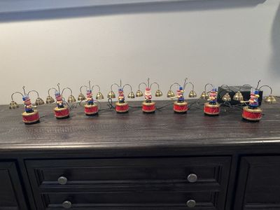 1991 Mr. Christmas Santa's Marching Band Set