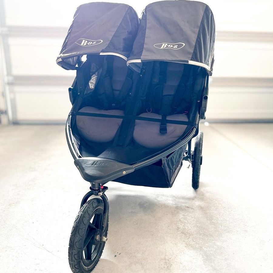 UPGRADED Bob Revolution Duallie 3.0 Double Jogging Stroller