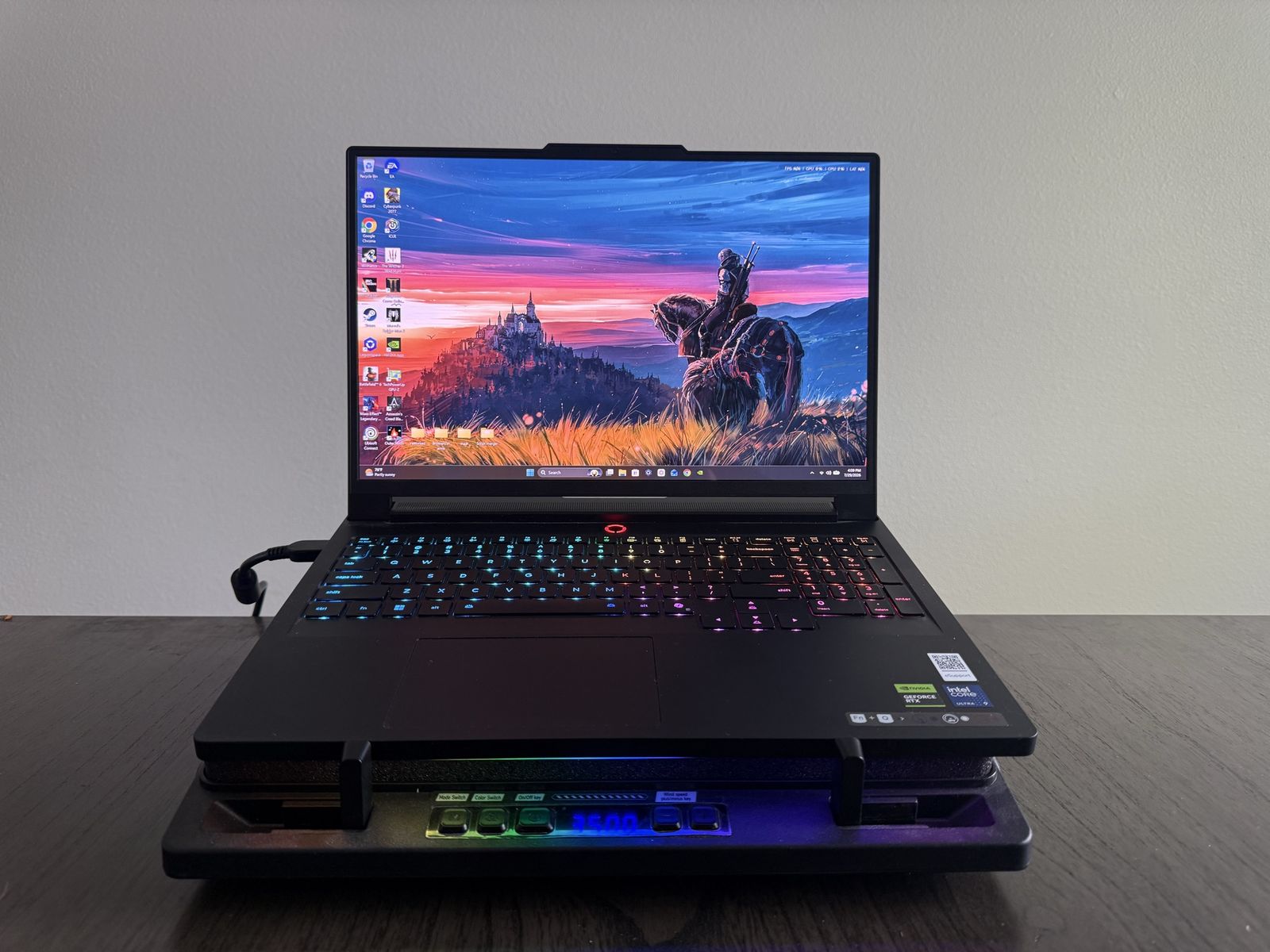 Lenovo Legion 7i Pro Gen 10 Gaming Laptop - RTX 5080, Llano V10 Cooling Pad, Armored Backpack