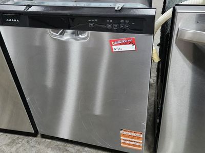 Amana Stainless Steel Built-in Dishwasher with Top Controls