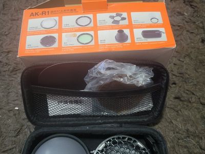 Godox AK-R1 Round Flash Head Accessory Kit for H200R AD200 AD200Pro V1 Flash Speedlite