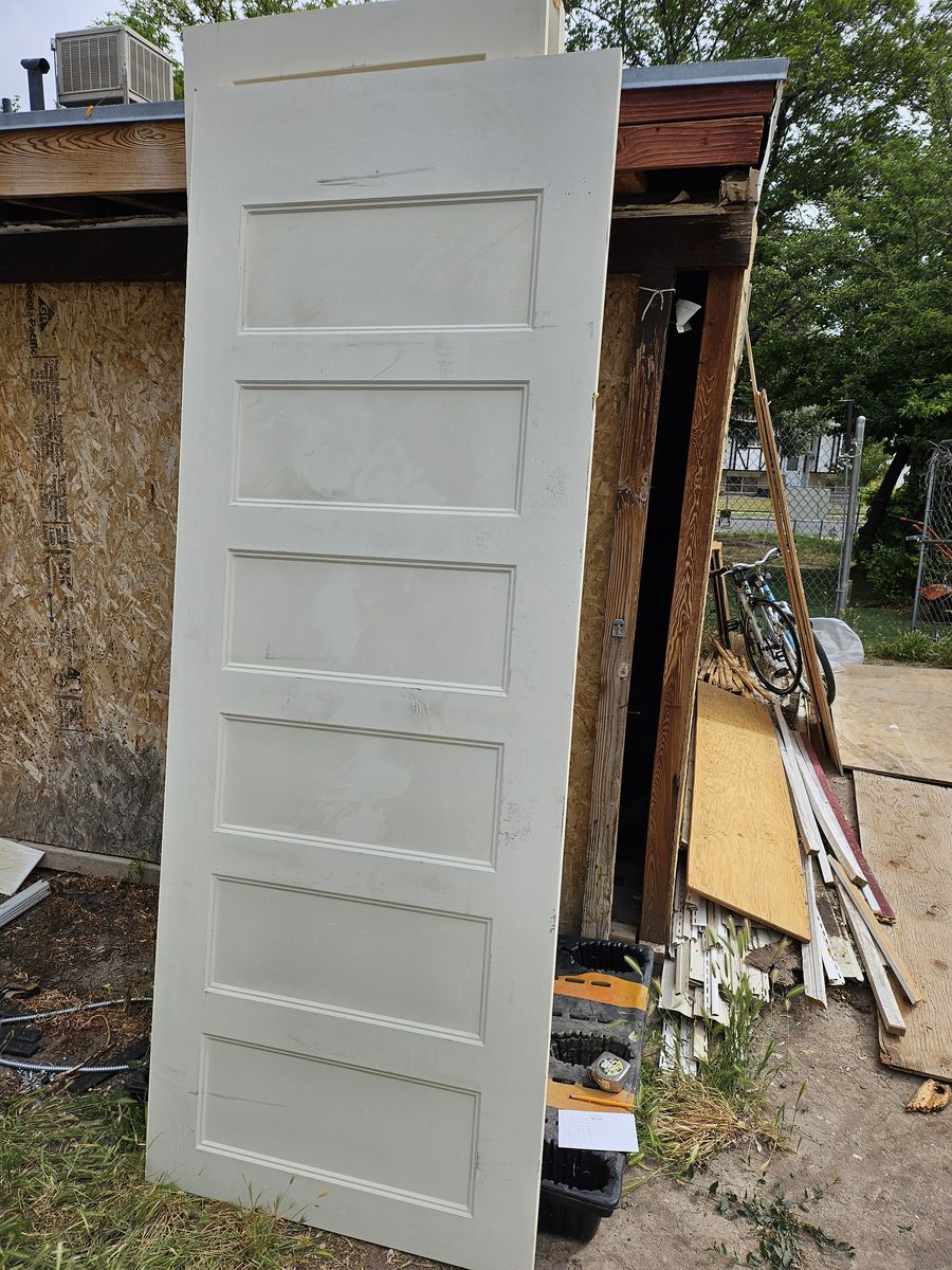 New 36x96 heavy six panel doors