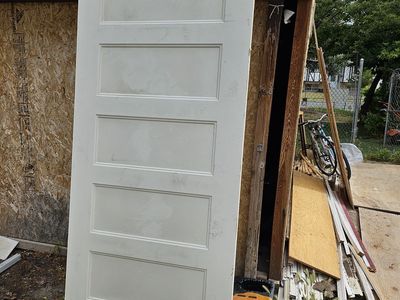 New 36x96 heavy six panel doors