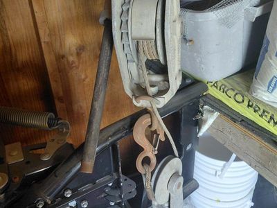 Lug-All Cable Hoist Winch 3000-6000 lbs Capacity Come Along