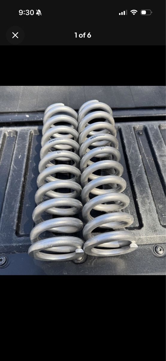 Used Sway-A-Way 14-600 Coilover Spring 600 Lbs. 2.5 In. ID 14" Pair