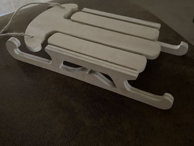 Wooden Sleigh Craft