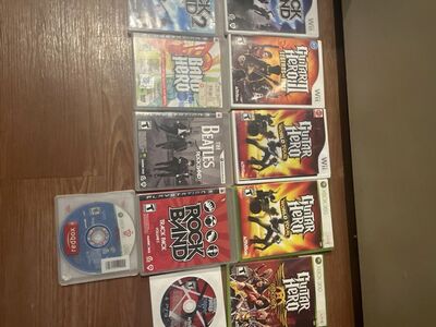 Guitar Hero And Rockband Games