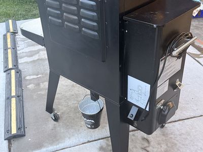 Campchef XXL Freestanding Black Smoker - Great Condition